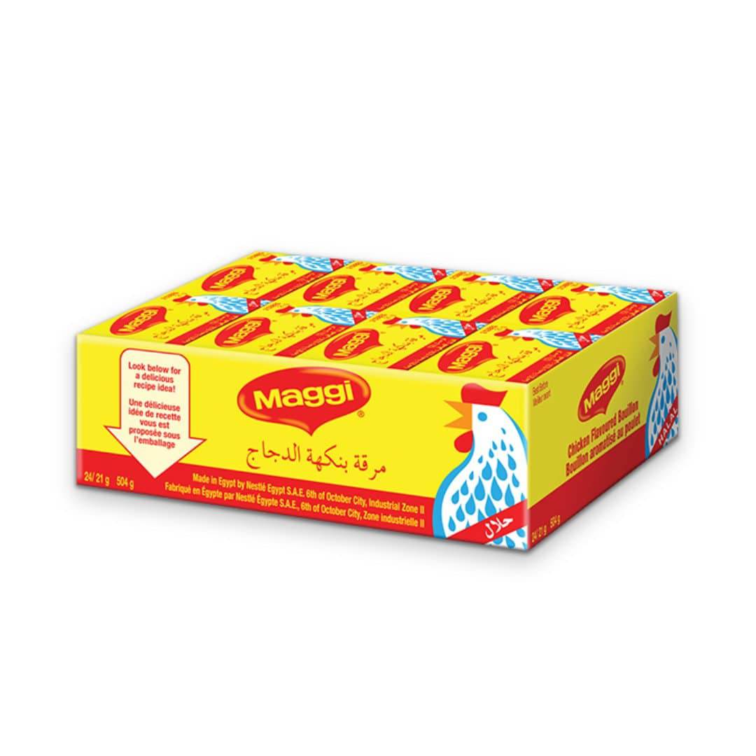 Halal Chicken Flavored Bouillon Maggi