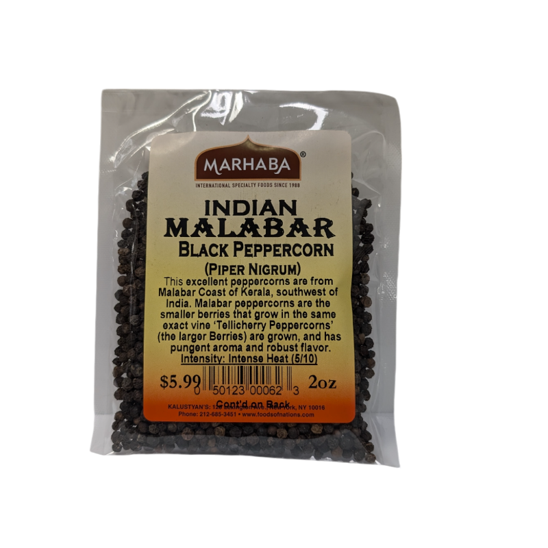 Malabar Black Peppercorn Indian