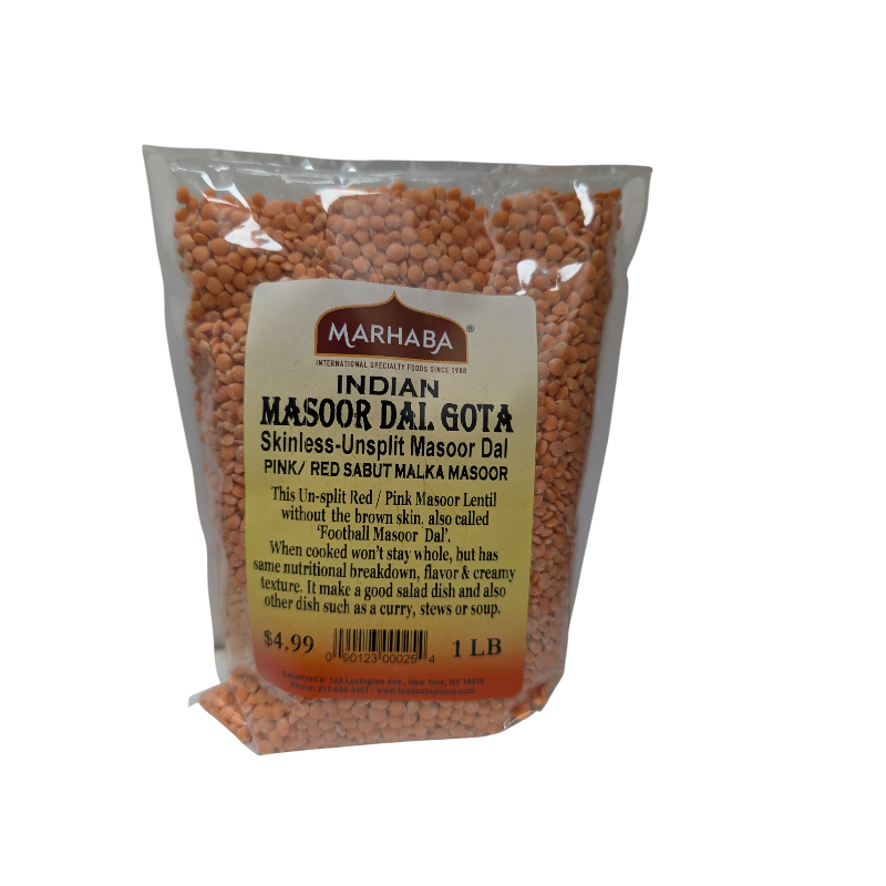 Masoor Dal Gota (UnSplit-Skinless Malka Masoor Dal), Indian