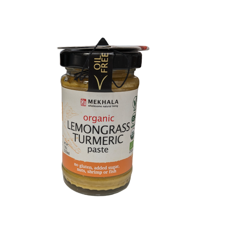 paste made of lemongrass and turmeric