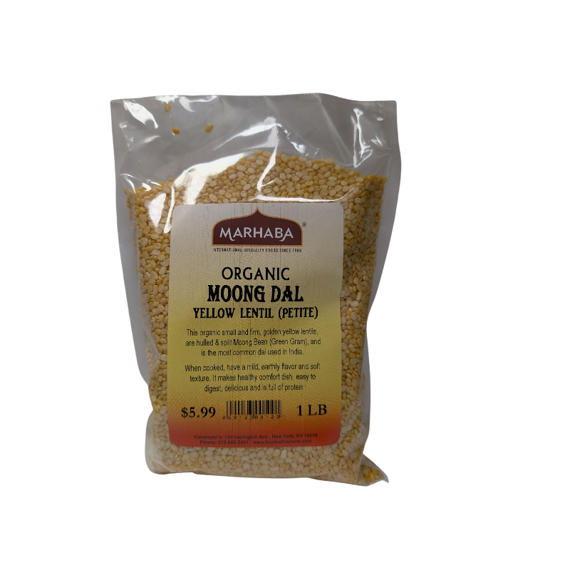 Moong Dal, Yellow Lentil (Petite), Organic