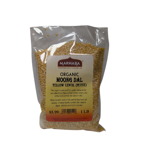 Moong Dal, Yellow Lentil (Petite), Organic