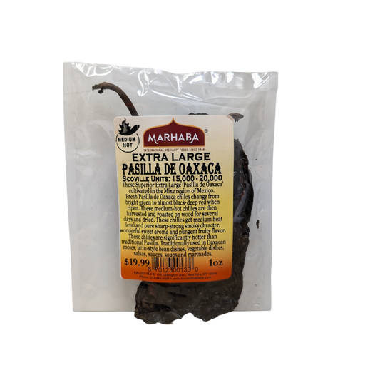 Pasilla De Oaxaca Extra Large Medium Hot