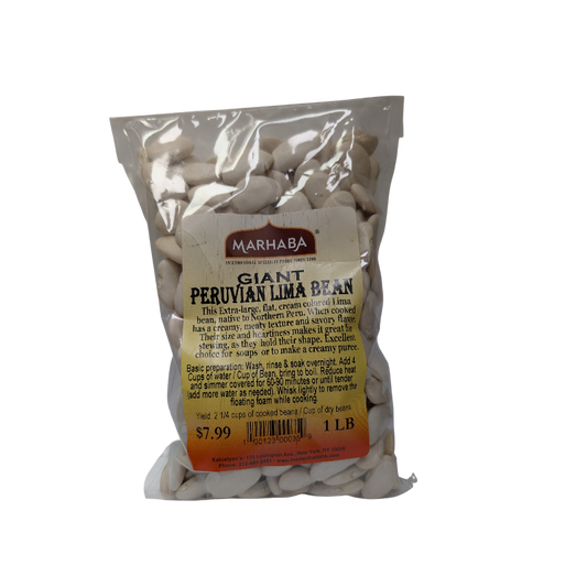 Peruvian Giant Lima Bean