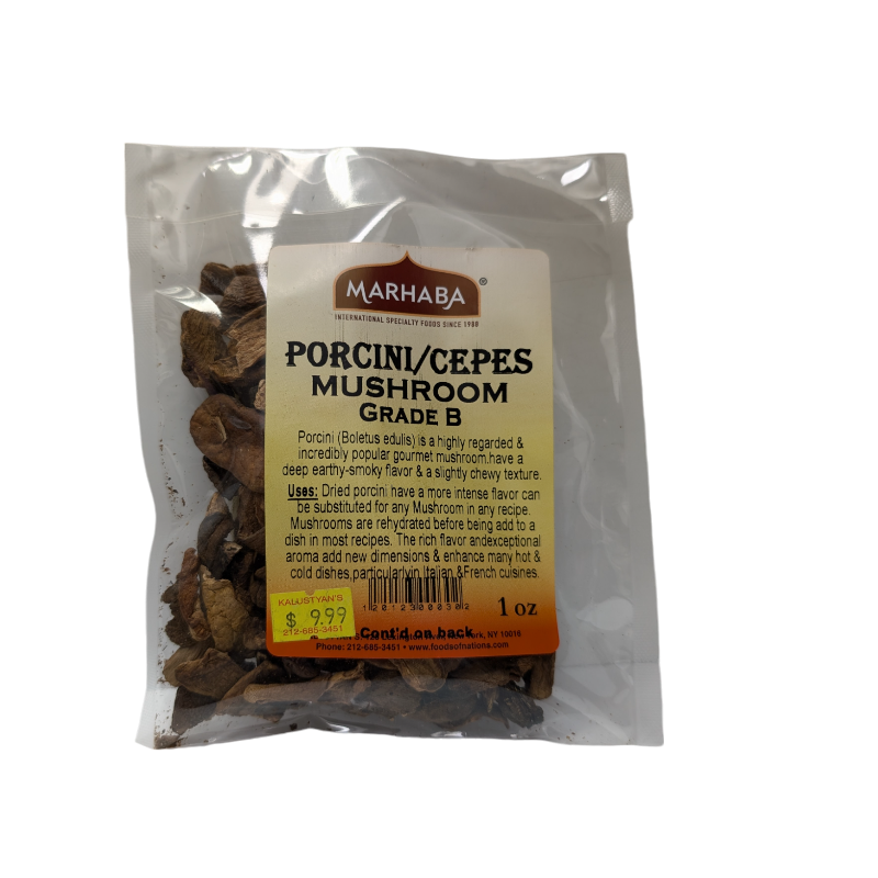 Porcini-Cepes Mushrooms, Grade B