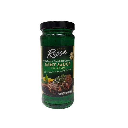Mint Sauce with Mint Leaf Jellied