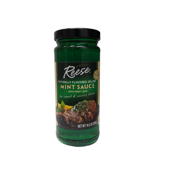 Mint Sauce with Mint Leaf Jellied