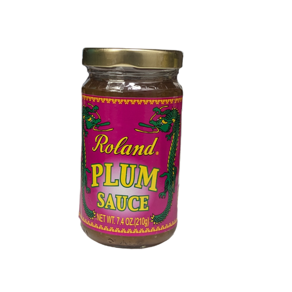 plum sauce in jar