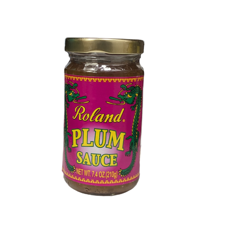 plum sauce in jar