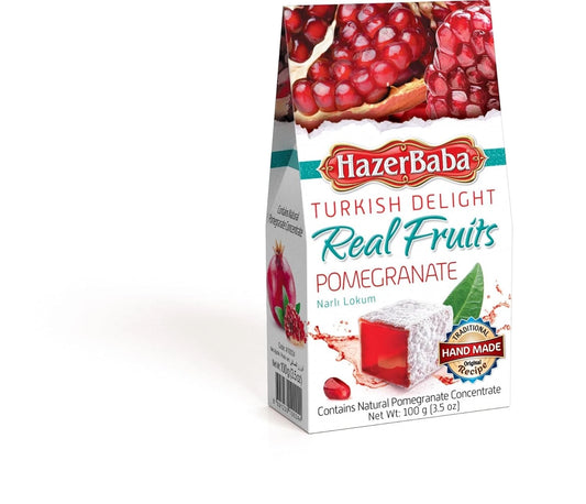 Turkish Delight Real Fruits Pomegranate Hazerbaba