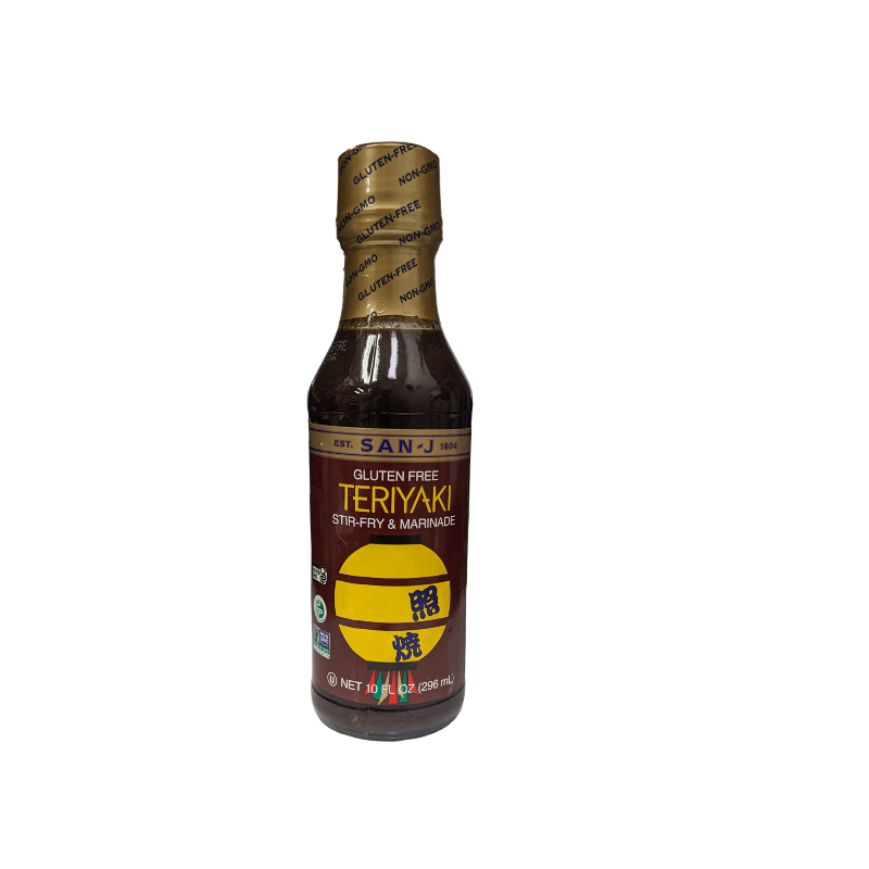 San J Teriyaki Sauce in a bottle
