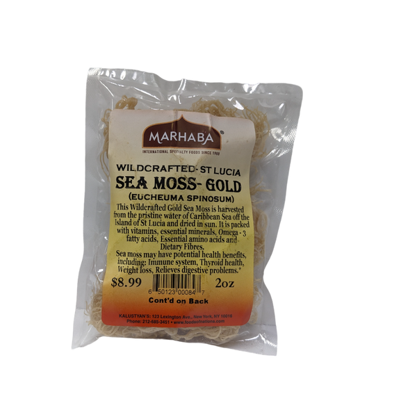 SEA MOSS GOLD ST LUCIA