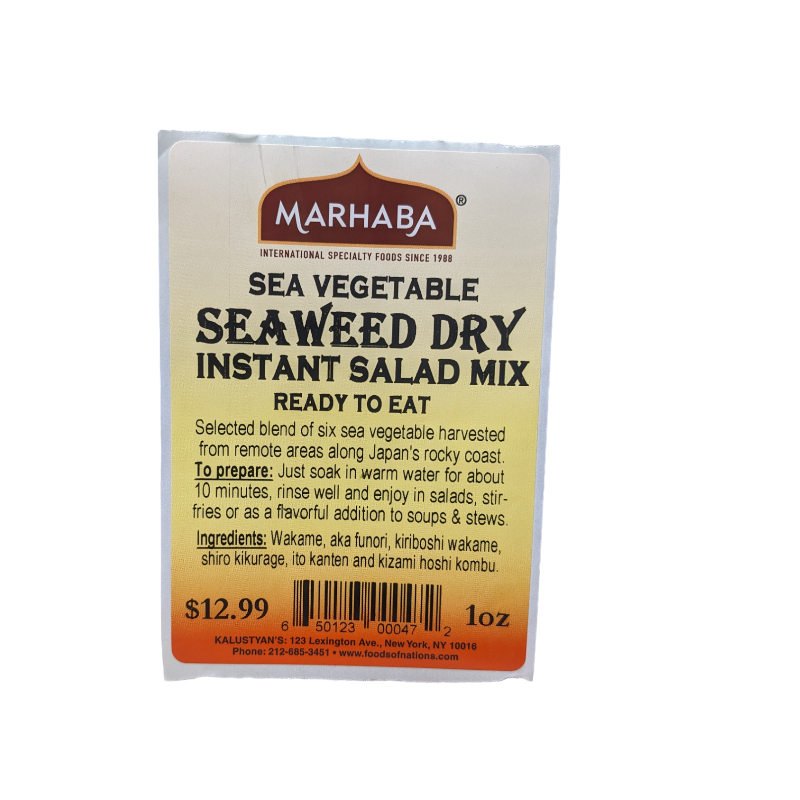 SEAWEED DRY SALAD MIX INSTANT