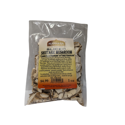 SHIITAKE MUSHROOM SLICED
