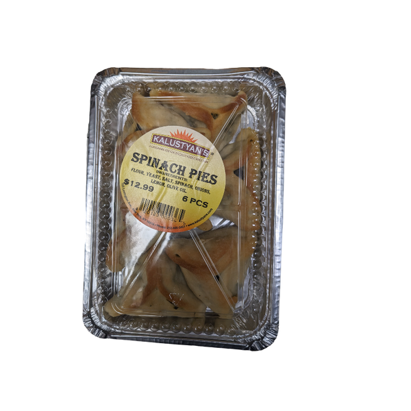 Spinach Pies 6 pcs REFRIGERATED LOCAL DELIVERY ONLY