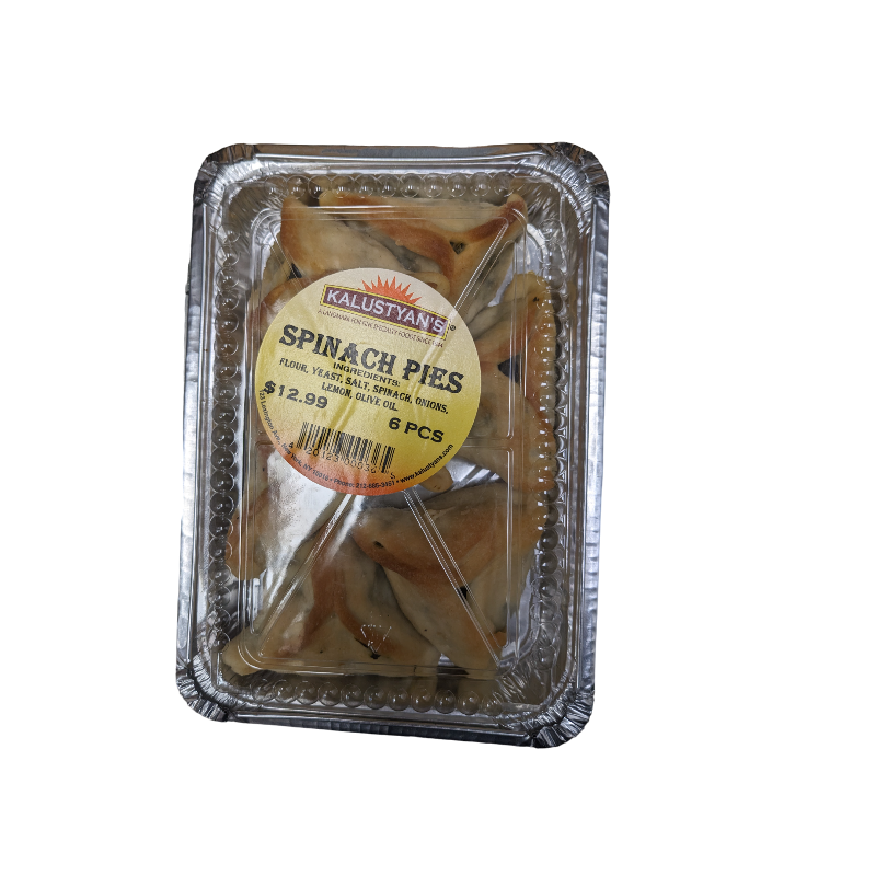 Spinach Pies 6 pcs REFRIGERATED LOCAL DELIVERY ONLY