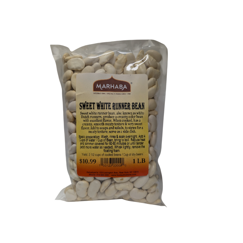 Sweet White Runner Bean