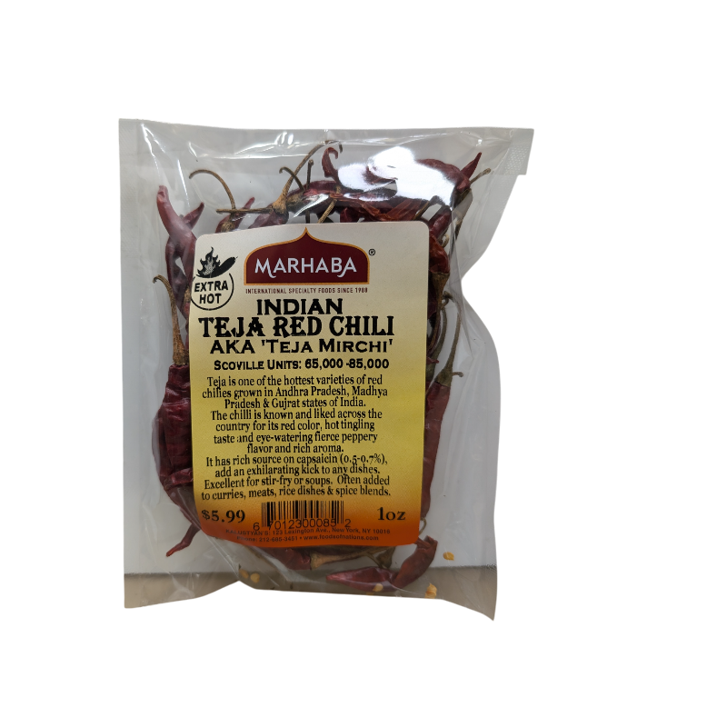 Teja Chili Indian Whole Extra-Hot