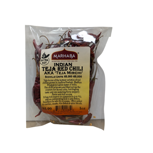 Teja Chili Indian Whole Extra-Hot