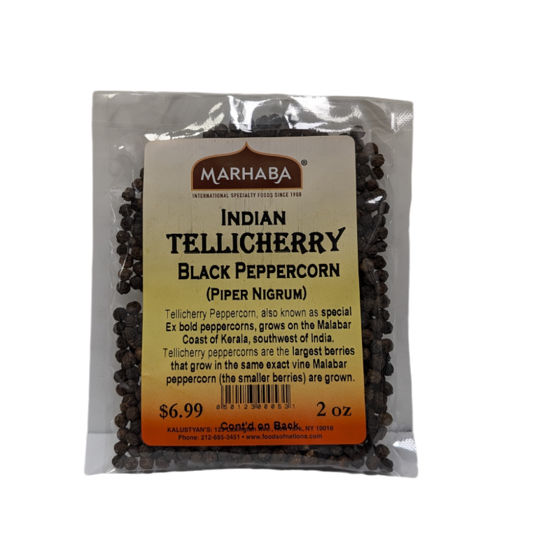 Tellicherry Black Peppercorn Indian