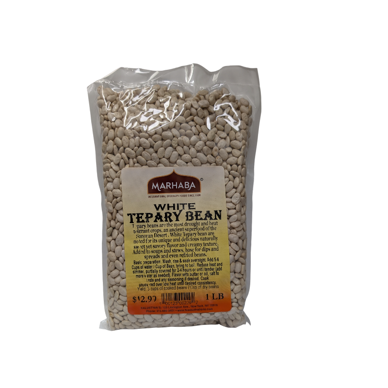 Tepary Beans, White
