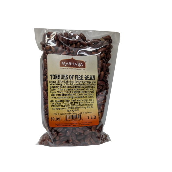 Tongues Of Fire Bean – Kalustyan's