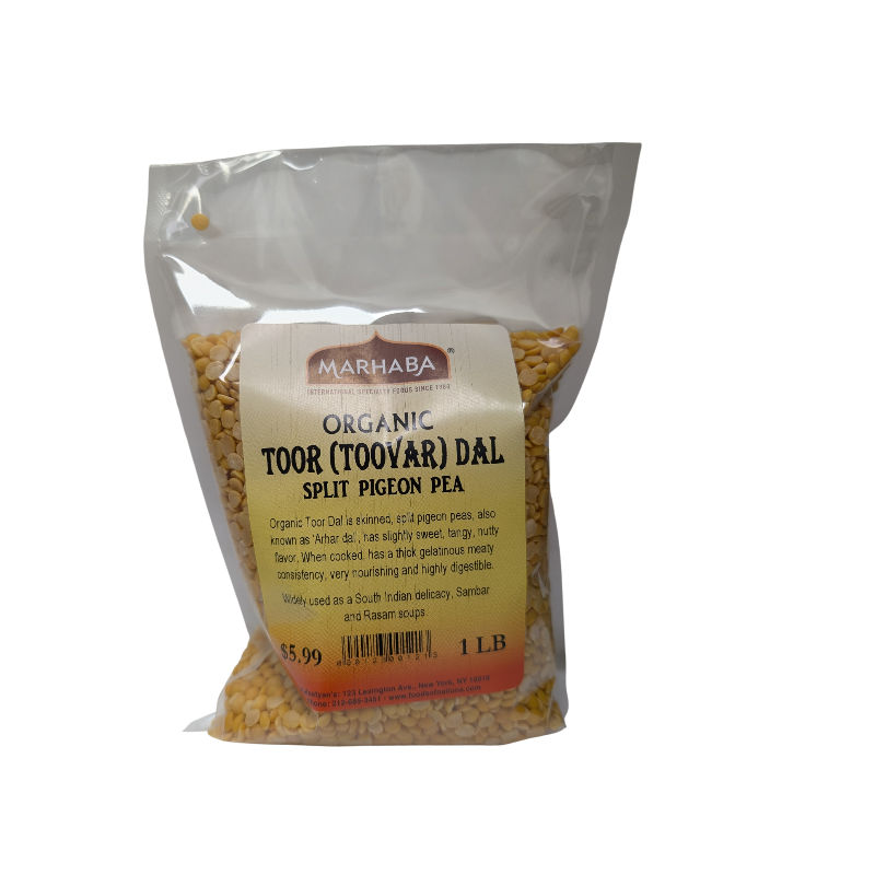 Toor (Toovar) Dal (Split Pigeon Pea), Organic