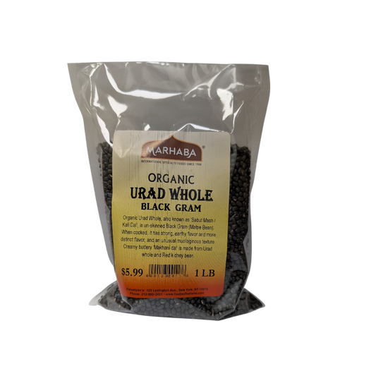 Urad Whole, Black (Sabut Mash / Kali Mash Dal), Organic