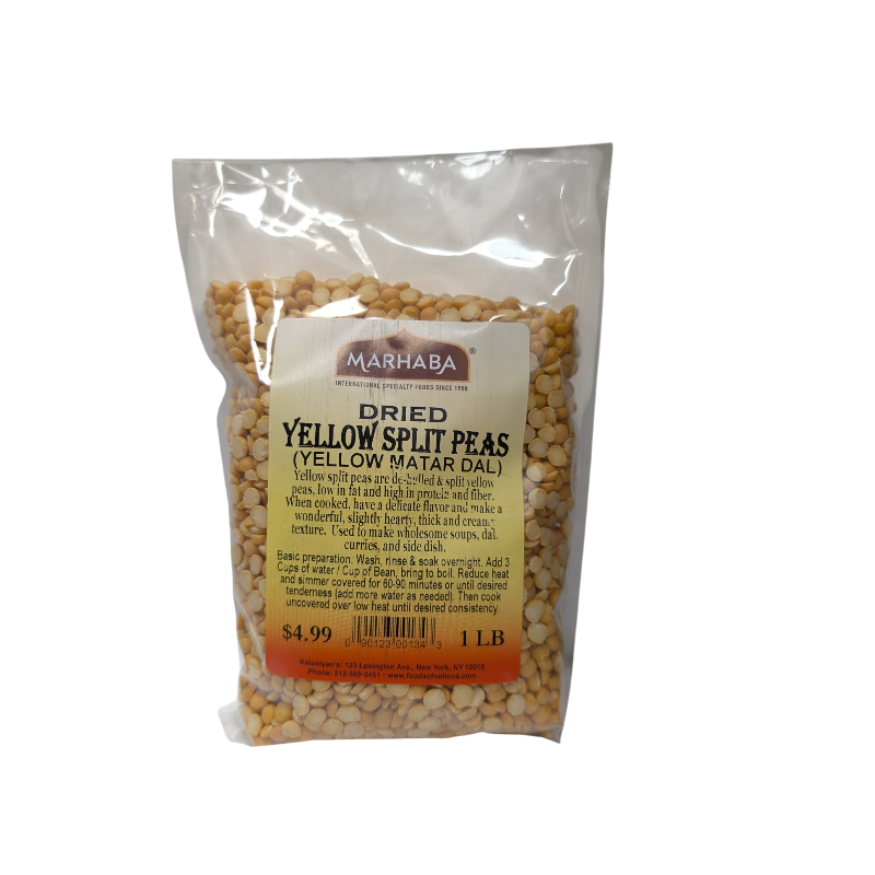 Yellow Split Peas, Dried