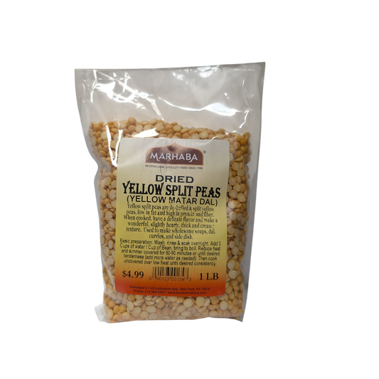 Yellow Split Peas, Dried