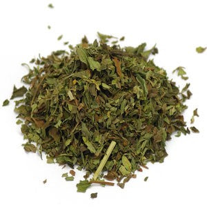 Spearmint Leaf (Mentha Spicata) cut & shifted