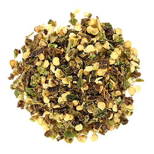 Jalapeno (Green) Flakes, Dried Pepper Flakes