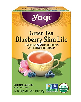 Blueberry Slim Life, Green Tea, Organic
