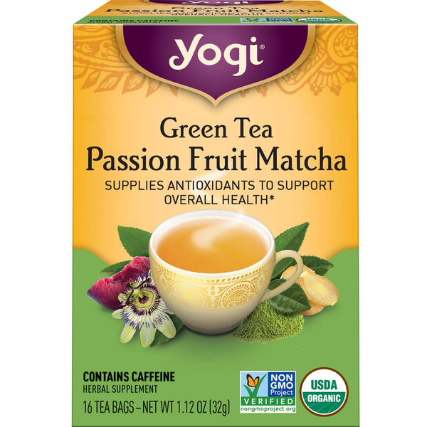 Green Tea Passion Fruit Matcha, Organic