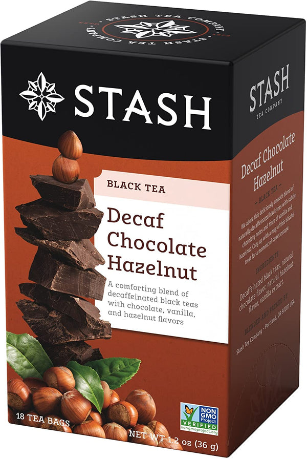 Chocolate Hazelnut, Decaf, Black Tea