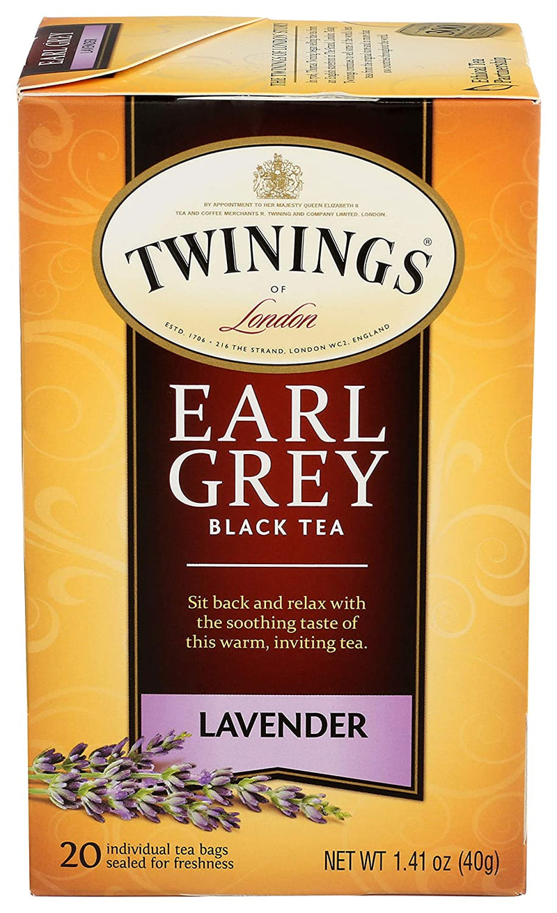 Earl Grey, Black Tea, Lavender
