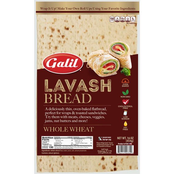 Lavash Bread, Whole Wheat
