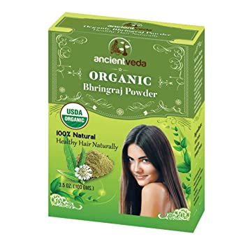 AncientVeda Bhringraj Powder (100% Natural), Organic