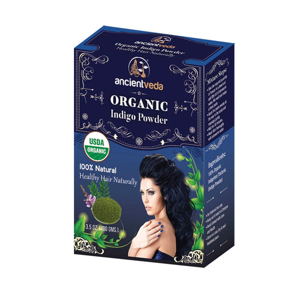Organic Indigo, natural hair dye