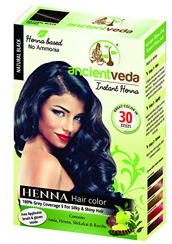 AncientVeda Instant Henna, Natural Black