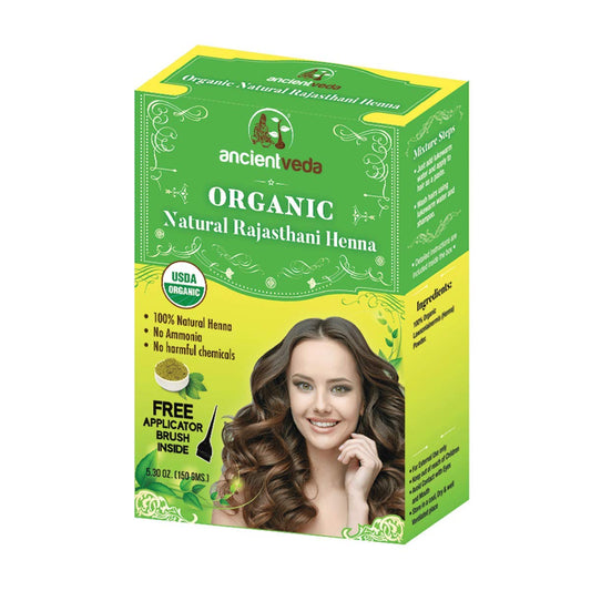 AncientVeda Rajasthani Henna, Organic