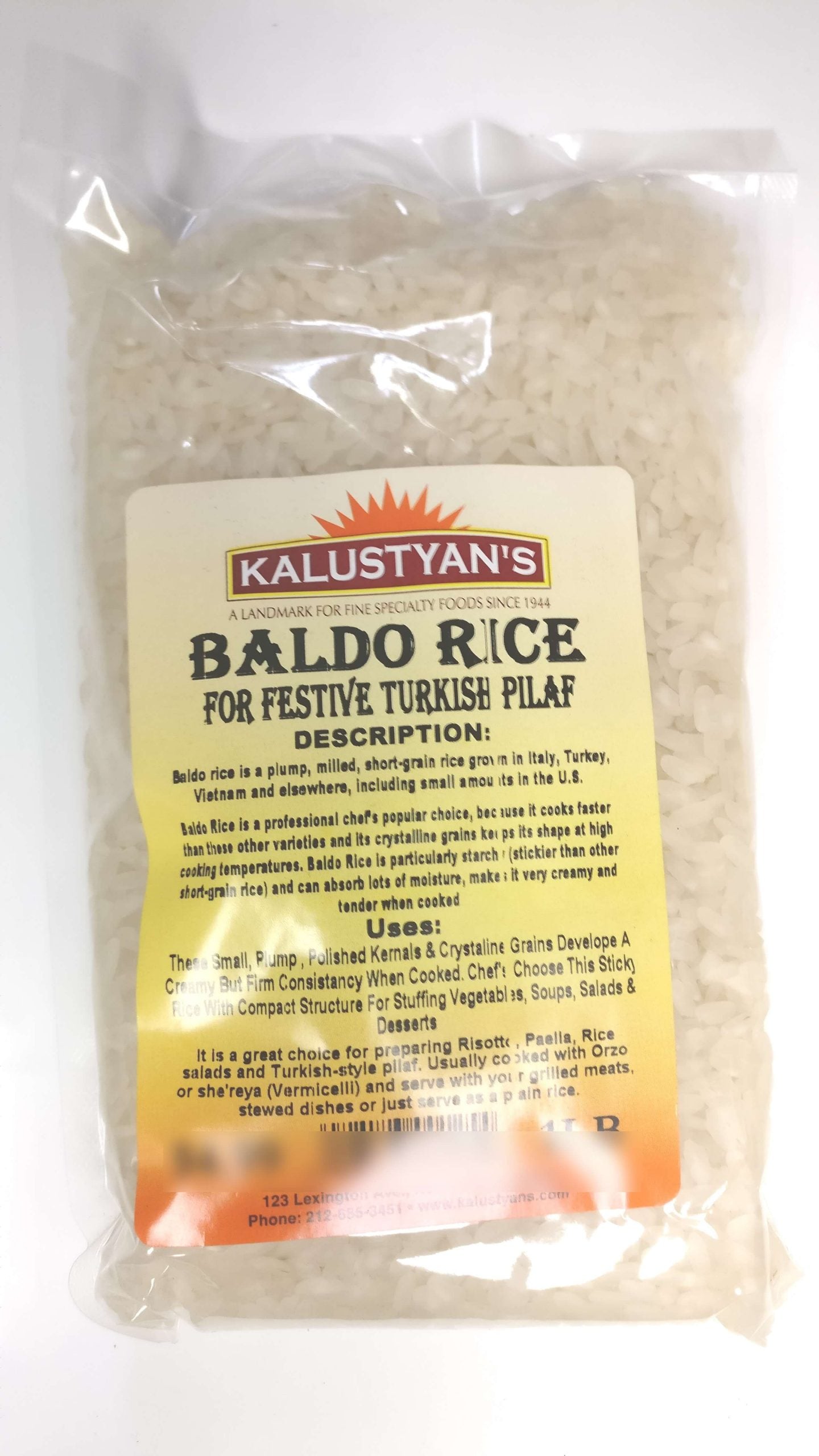 Baldo Rice Baldo Rice, Turkish – Kalustyan's