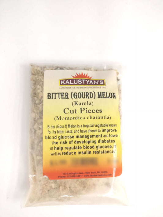 Bitter Melon (Karela) (Momordica charantia), Cut Pieces