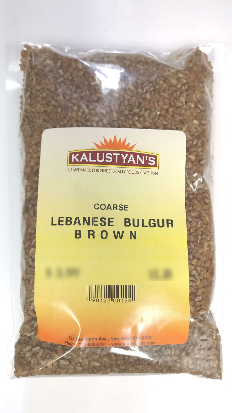 Lebanese Brown Bulgur, Coarse Grain
