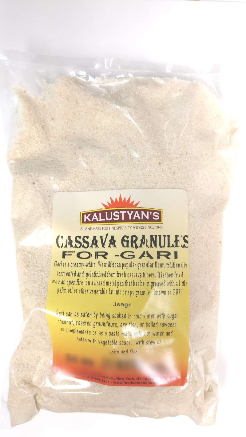 Cassava Granules, White Gari, Gluten Free