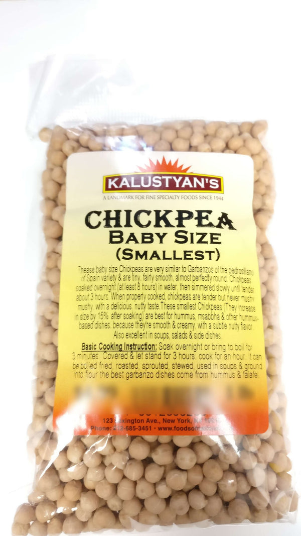 Chickpeas (Garbanzo Beans), Baby (6 mm)