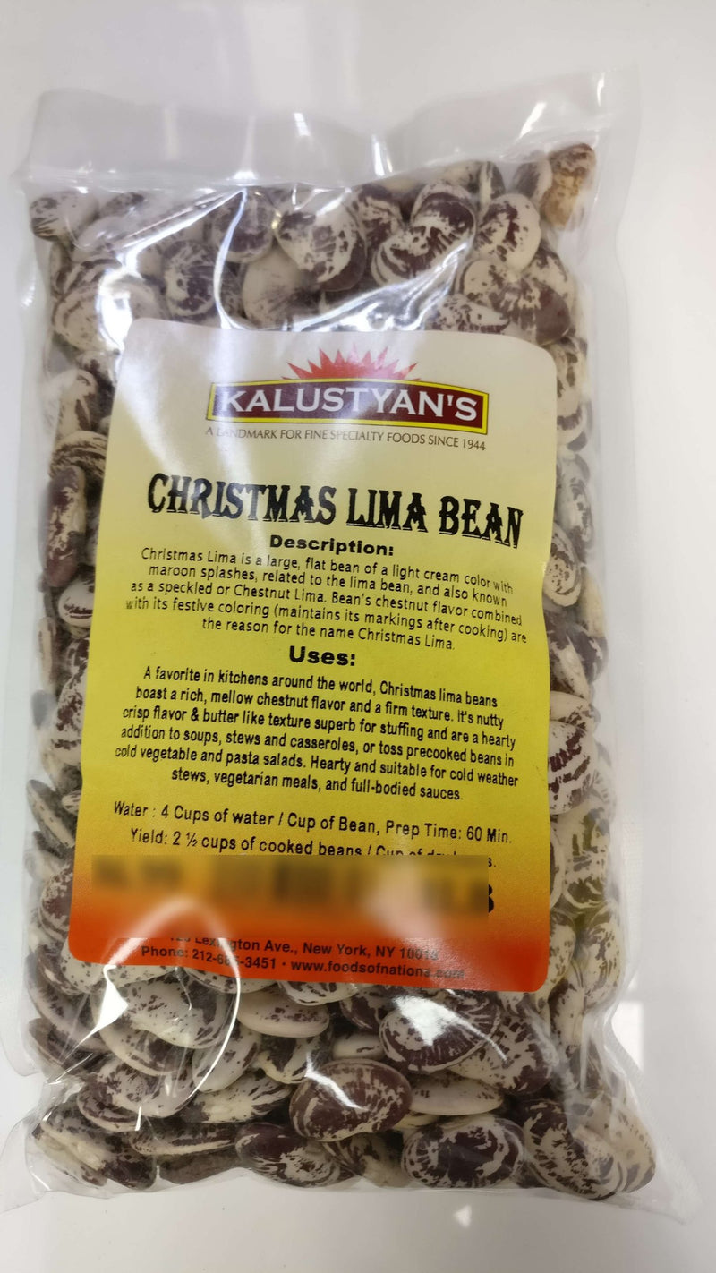 Christmas Lima Beans