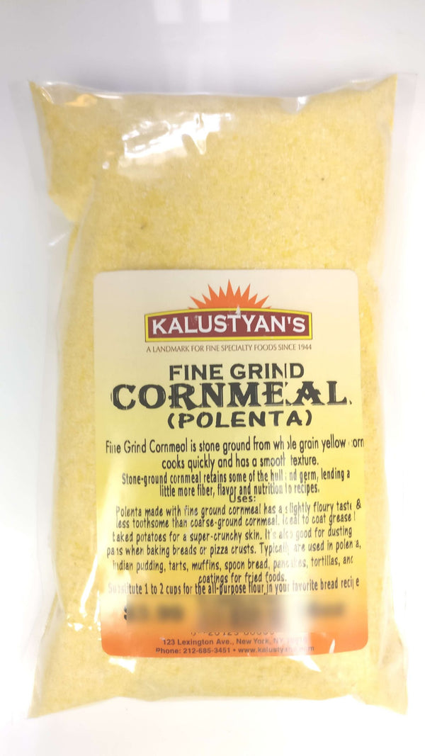 Polenta-Yellow (Yellow Cornmeal), Fine