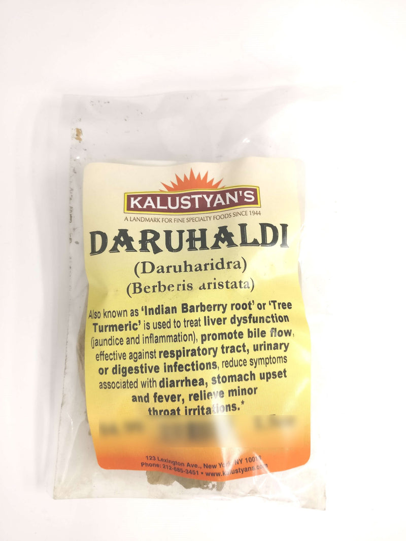 Daruhaldi / Daruharidra (Berberis aristata), Cut Pieces