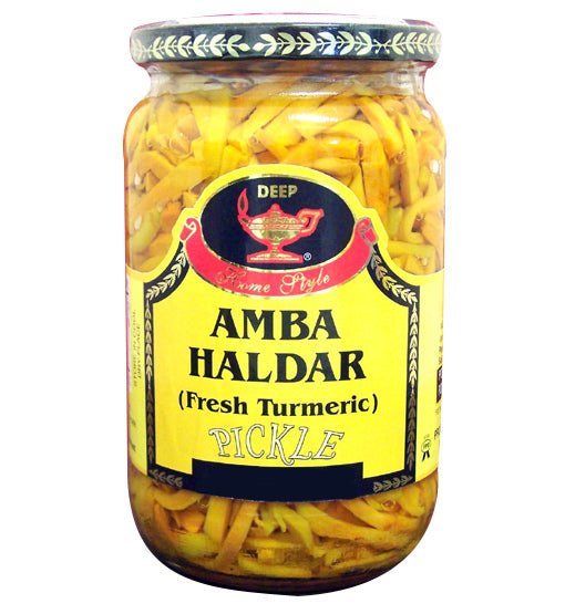 Amba Haldar (Fresh Turmeric) Pickle (in Brine)